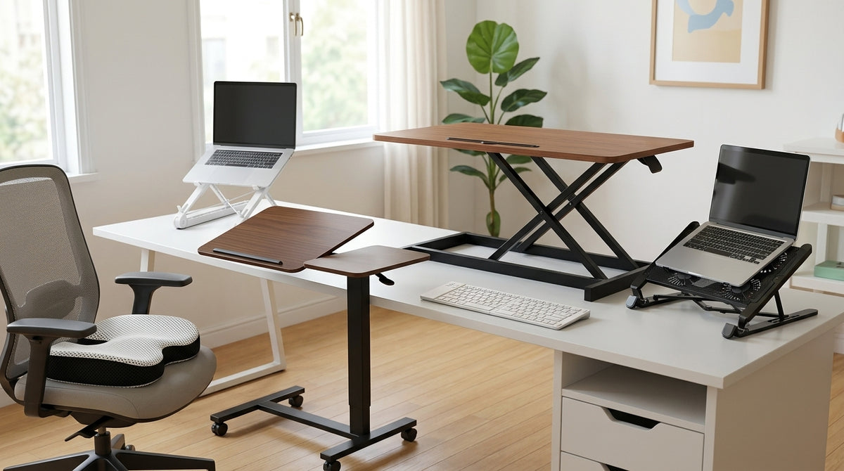 DeskShift flexible workspace setup